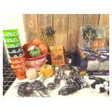 Huge lot of Halloween (cups, spider web, etc.)