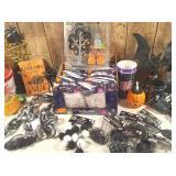 Huge lot of Halloween (cups, spider web, etc.)