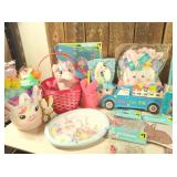 Lot of Easter (eggs, door hanger, etc.)