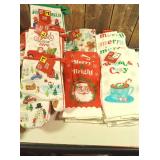 Huge Lot of Christmas (Table Mats, Kitchen towels, etc.)