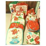 Huge Lot of Christmas (Table Mats, Kitchen towels, etc.)