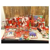 Lot of Christmas (gift bags, ribbon, etc.)