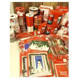 Lot of Christmas (gift bags, ribbon, etc.)