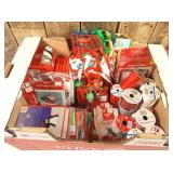 Lot of Christmas (gift bags, ribbon, etc.)