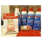 Lot of Christmas (light up socks, window snow, etc)