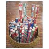 Huge lot of Variety Christmas Wrapping Paper