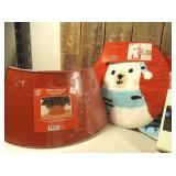 Lot of Christmas (tree collar, etc.)