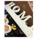 Huge mixed lot of GM - Decor, slippers, can koozies and more - all New