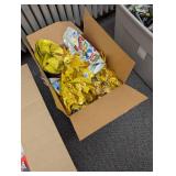 Large Box of Balloons with Strings - Lot of Smiley Faces