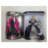 Lot of 2 Holiday Barbies