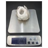 Hand -Carved Natural Geode Natural Agate Geode Lotus Flower