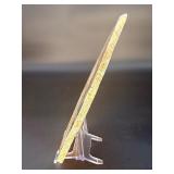 An Agate Slice (Raw) showcases the natural beauty of agate in its most organic form.