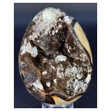 Spectacular Polished Septarian Nodule "Dragon