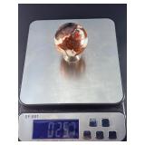 Laguna Lace Agate Sphere is a mesmerizing crystal sphere that highlights the intricate, lace-like banding unique to Laguna Agate.