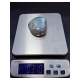 Rare Labradorite Heart with Pink, Gold &   Blue Flash is an extraordinary, high-quality piece showcasing labradorite’s most sought-after flashes.