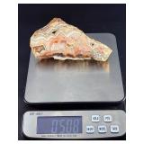 Laguna Lace Agate (Partial Polished) is a striking natural piece that beautifully balances raw texture with smooth, polished detail.