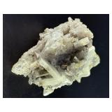 Laguna Lace Agate (Partial Polished) is a striking natural piece that beautifully balances raw texture with smooth, polished detail.