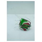 Murano-Style Art Glass Tropical Fish Figurine