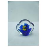 Vintage Murano-Style Art Glass Aquarium Paperweight