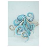 Metal Octopus Wall Decor 17"x16" NEW with Tags