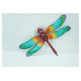 Metal Dragonfly Wall Decor NEW with Tags. 26"x 17"