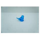 Vintage "Bluebird of Happiness" Glass Figurine by Leo Ward. Signed 1996