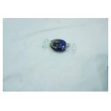 Vintage Murano-Style Hand-Blown Art Glass Candy Paperweight