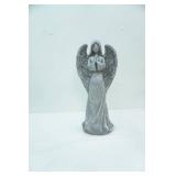 Cast Stone Angel Statue in Praying Pose 16" tall by 7" wide