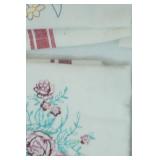 13 Embroidered Dish Towels NEW