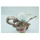 Vintage Italian Capodimonte Porcelain Pitcher or Ewer