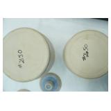Studio Pottery Lidded Jars