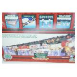North Pole Christmas Express Animated Train set , plays Christmas Carols, appears complete