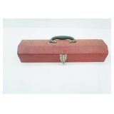 Red Tool Box , 20" x 6" x3 .5"