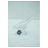 Lenox Fine Crystal Dolphin Figurine 4" long by 3" tall