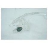 Lenox Fine Crystal Dolphin Figurine 4" long by 3" tall