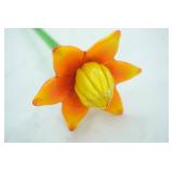 Art Glass Flower, Hand-Blown
