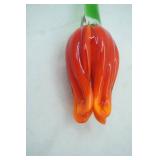 Art Glass Flower, Hand-Blown