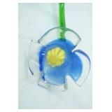 Art Glass Flower, Hand-Blown