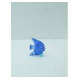 Fitz & Floyd Glass Menagerie Angel Fish Figurine 2.5" long by 3" tall