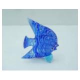 Fitz & Floyd Glass Menagerie Angel Fish Figurine 2.5" long by 3" tall