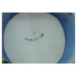 Vintage Blue & White Ironstone Pitcher and Wash Basin Set