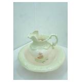 Arnels Vintage Victorian Style Pitcher and Wash Basin Set.
