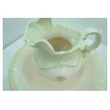 Arnels Vintage Victorian Style Pitcher and Wash Basin Set.