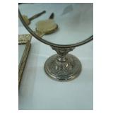 Vintage Vanity Mirrors and Brushes