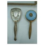 Vintage Vanity Mirrors and Brushes