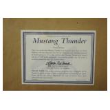 "Mustang Thunder" by Chuck DeHaan.