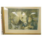 Alfred William Strutt Art Print. 30"x24". Framed, Matted.