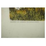 Framed Print. "The Berry Pickers" by Jennie Augusta Brownscombe