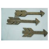 Wooden Arrows Wall Decor