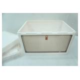 3 Collapsible, Stackable Storage Containers